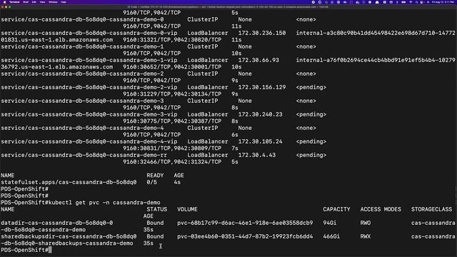 Deploying Apache Cassandra on Red Hat OpenShift using Portworx Data Services смотреть онлайн