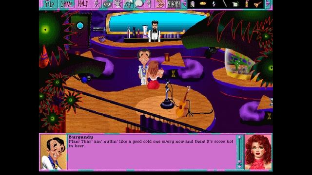 Leisure Suit Larry 6: Shape Up or Slip Out! Walkthrough #3- Cavaricchi, Burgundy, Date with Shablee смотреть онлайн