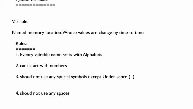 Variable in Python | Chapter -II | How to Declare Variables in Python #python #funny #education #co смотреть онлайн