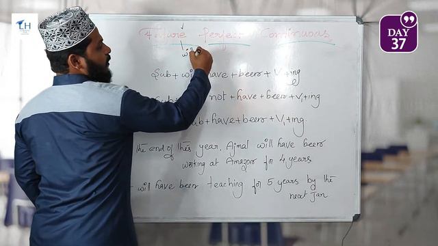 Future Perfect Continuous Tense - Complete Study | Day 37 | 101 days free classes| @Learning Hub смотреть онлайн