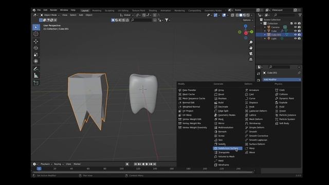Модификатор Triangulate (вариант практики для новичков) смотреть онлайн