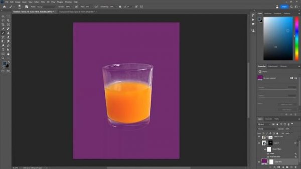 Remove background from Transparent Objects | Remove Glass Background | In Photoshop