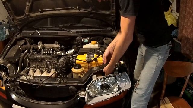 Установка линз в фары. Chevrolet Aveo смотреть онлайн