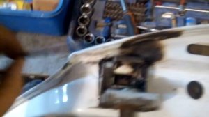 Ремонт дверной петли ЗАЗ Таврия Славута.