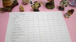 Обучение Ленорман. Опорная таблица