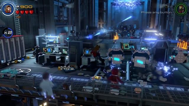 Lego Marvel Avengers - How to Unlock Studs X4 Red Brick смотреть онлайн