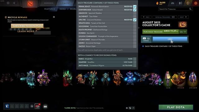 Collector's Cache 2023 Dota 2 - Opening Chest - FREE GIVEAWAY #1 смотреть онлайн