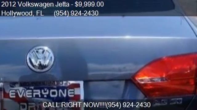 2012 Volkswagen Jetta 2.5L SE Sedan 4D for sale in Hollywood смотреть онлайн