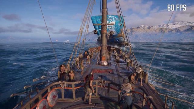 Assassin's Creed Odyssey 30 FPS vs. 60 FPS смотреть онлайн