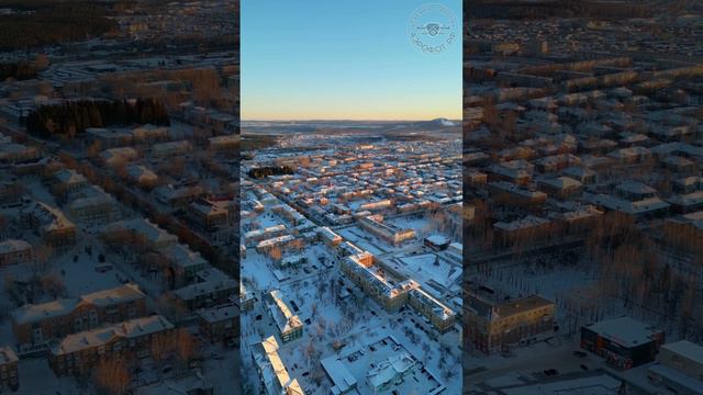 Утро 17 января 2023 Съёмка с квадрокоптера в Ревде смотреть онлайн