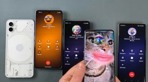 Google Pixel 8 Pro + Nothing Phone + Moto E40N + Xiaomi 13 + Realme 11 Pro ACR Phone Incoming Calls