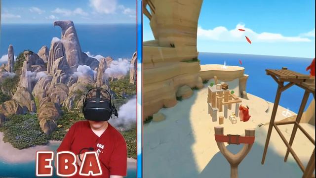 Eagle Gaming | Angry Birds VR Isle of Pigs, Episode 1: WHERE IS BOMB? смотреть онлайн