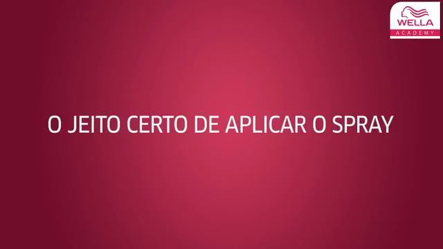 Produtos para cabelos: Dicas para aplicação do spray de cabelo | Wella Academy смотреть онлайн
