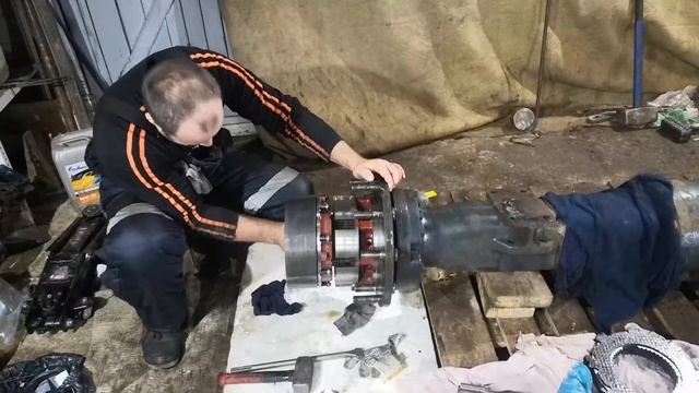 Ремонт заднего моста на экскаваторе хундай 170-7 смотреть онлайн