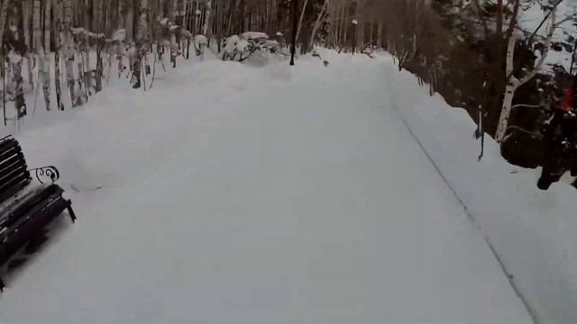Зимний велотрек смотреть онлайн