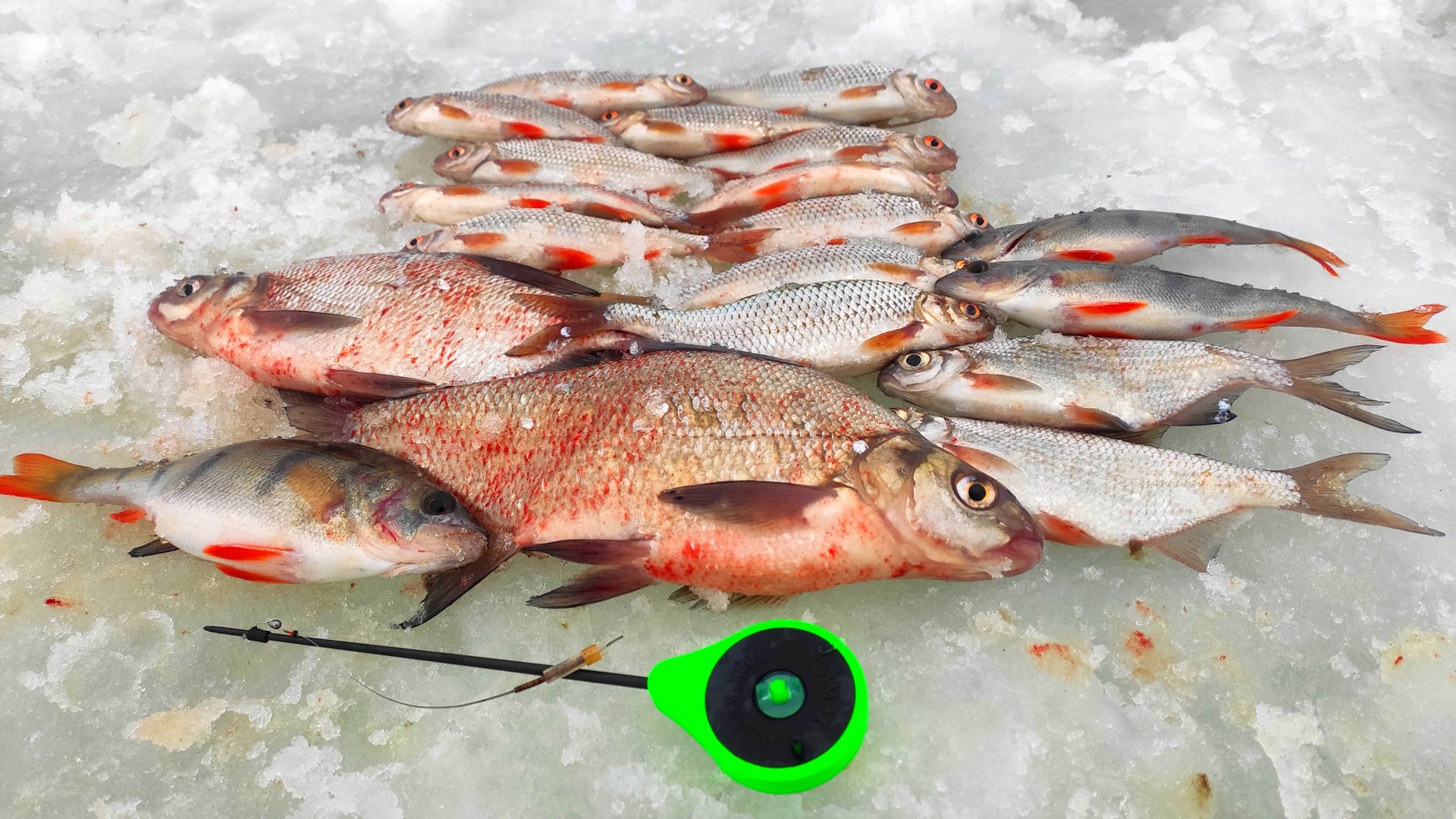 ВСЯ РЫБА ПОСЛЕ ОБЕДА. МОРМЫШКА и САМОКЛЁВ. Рыбалка на ОЗЕРНЕ в ГЛУХОЗИМЬЕ. смотреть онлайн