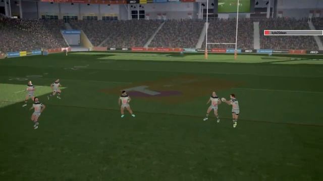 Rugby League Live 4 CHIP & CHASE TRY ! смотреть онлайн