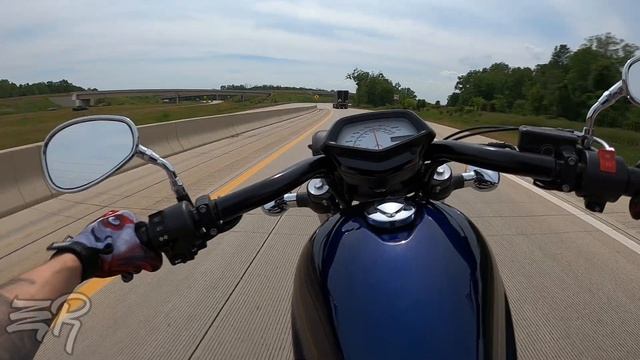 Honda Fury On The Freeway - 2020 Honda Fury