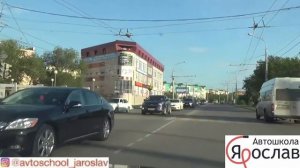 Экзаменационный маршрут ГИБДД Астрахань 7