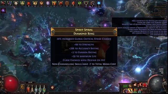 500 МИЛЛИОНОВ УРОНА Билд сила стакер Джагернаут PATH OF EXILE 3.21 смотреть онлайн