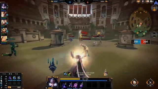 Smite Arena Casuals #7 - Nox 3/0/17 смотреть онлайн