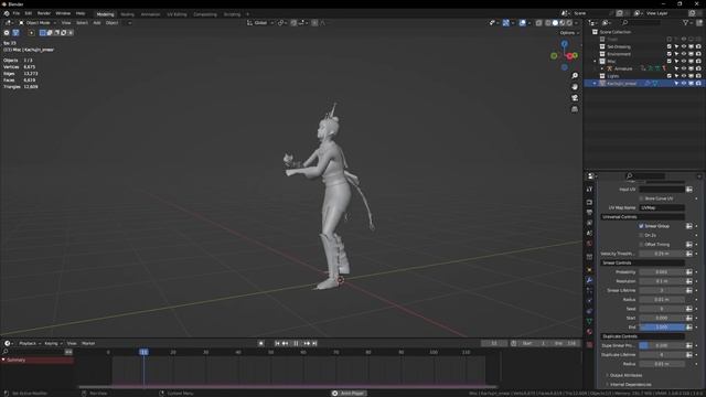 Smear frames in blender have never been this easy! (blender 3.6+) смотреть онлайн