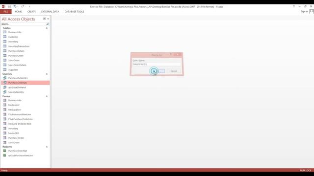 Ms Access | How to create Sales Order part 1 смотреть онлайн