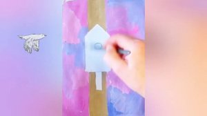 Как нарисовать скворечник