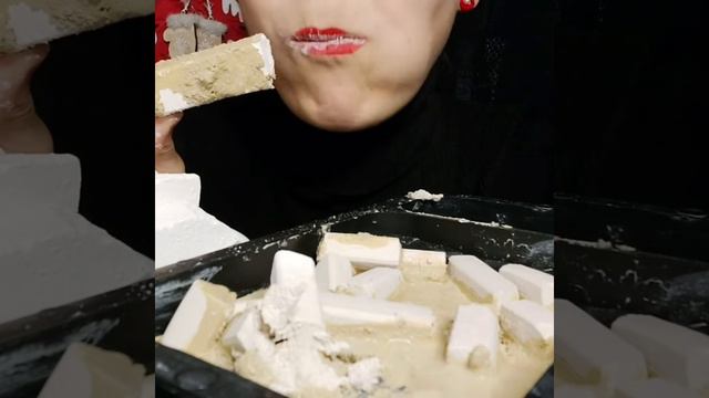 ASMR Chalk ~ асмр мел ~ мукбанг мел ~ хруст мелом ~ Eating Chalk ~ Chalky Crunch ~ топ мелоежек