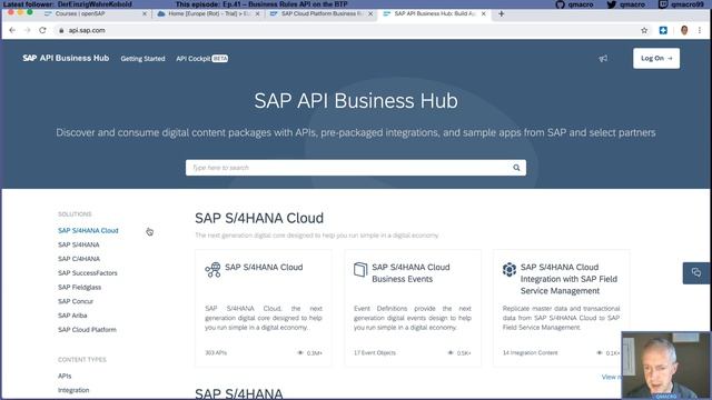 Ep.41 – Business Rules API on the BTP смотреть онлайн