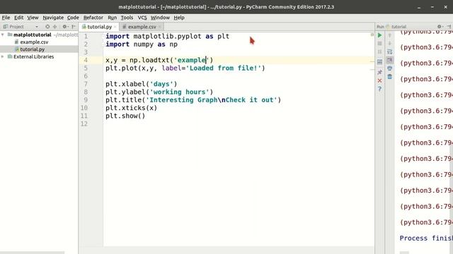 Matplotlib Tutorial - 8 - Loading data from text files | Hindi смотреть онлайн
