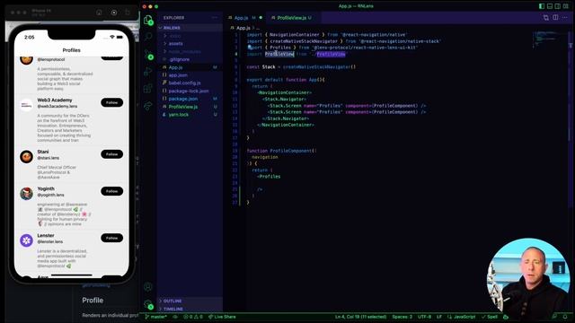 Building a Full Stack Social Mobile App in 15 minutes with Expo, React Native, and Lens Protocol смотреть онлайн