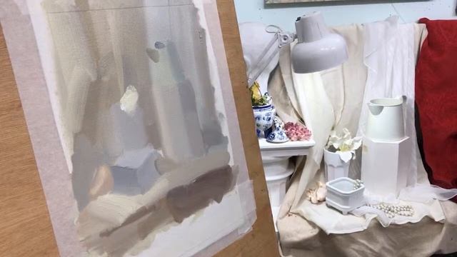 Светлый натюрморт. Пишу, отвечаю на вопросы смотреть онлайн