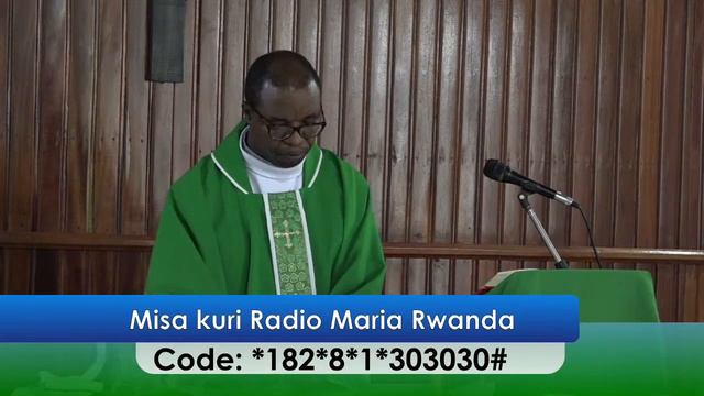 IGITAMBO CY'UKARISTIYA KURI RADIO MARIA RWANDA 07 01 2024 смотреть онлайн