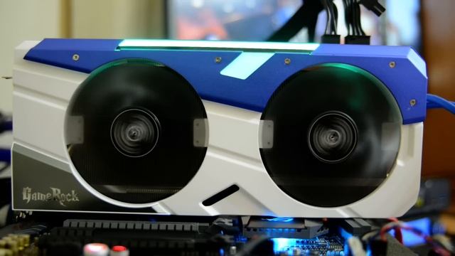 Palit GTX 1080 GameRock Premium Edition Noise test смотреть онлайн