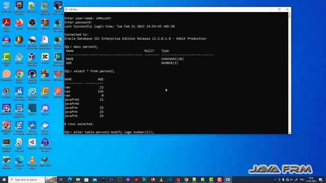 ORA-01440: column to be modified must be empty to decrease... - Oracle Database 12c Error Messages смотреть онлайн