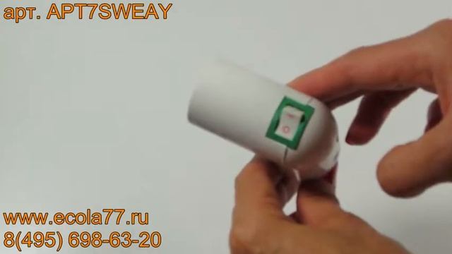 Обзор Ecola base Переходник вилка-патрон E27 с выключателем Белый APT7SWEAY смотреть онлайн