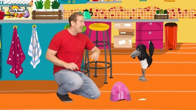 Potty Training With Steve And Maggie | Stories And Songs For Kids From Wow English TV | Potty Song
