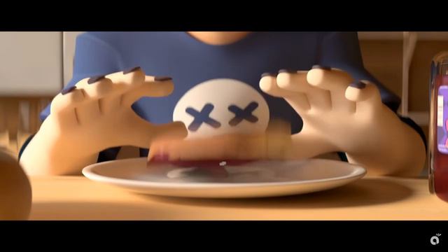 Гений Эдгар. Эдгар решил сделать бутерброд, он упал на джем, и совместил бутер с Китом.