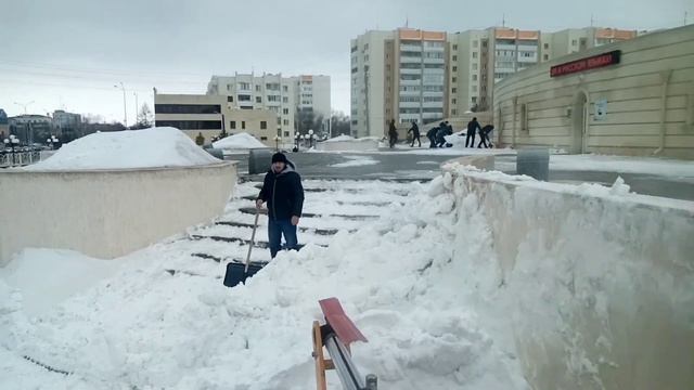Вывоз снега Центральная мечеть Кокшетау смотреть онлайн