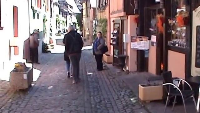 Старинная французская деревня Эгисайм. Эльзас смотреть онлайн