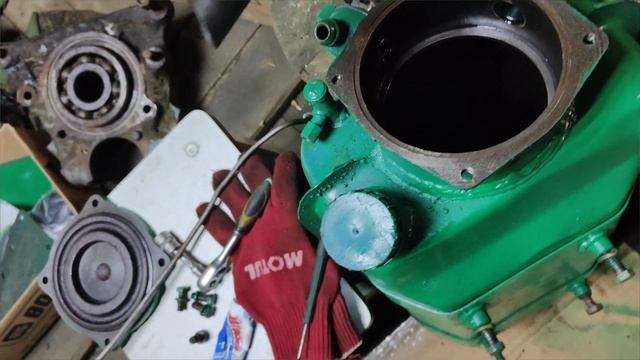 Оживление Т-40. часть 8. Разбираю д144... смотреть онлайн