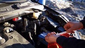 Nissan  Murano 2004г. Как проверить масло в вариаторе.