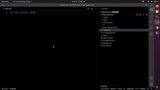 Crear Servidor Express con TypeScript, Babel y Webpack part 4 смотреть онлайн