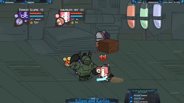 Eclipse and Karlita Decide to Take on The Industrial Castle in Castle Crashers: Remastered - P6 смотреть онлайн
