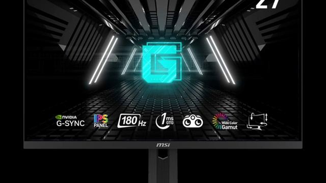 MSI G274PFDE gaming monitor with FHD IPS 180Hz panel launched. смотреть онлайн