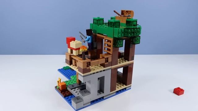 LEGO Minecraft The Skeleton Attack Set Review 2018 смотреть онлайн