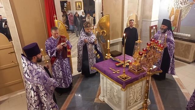 Всенощное бдение в храме МинДА (26 сентября 2022 года)