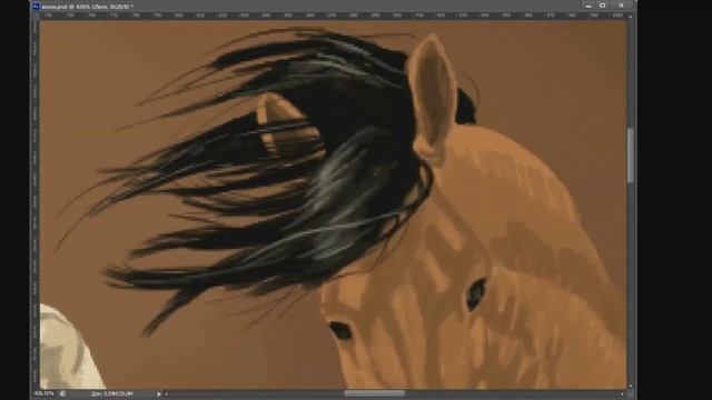 SPEEDPAINT -Wild Mustangs|Рисуем диких мустангов в PS6