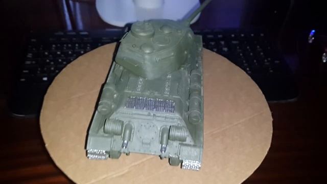 Сборная модель СОВЕТСКОГО танка Т-34-85 смотреть онлайн